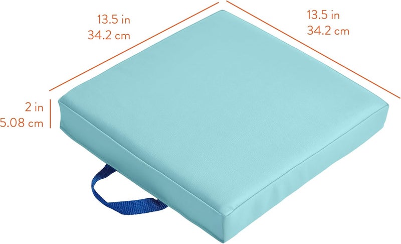 Back2School Express Store وسائد أرضية مربعة مع مقابض، مقاعد مرنة، عصرية، 6 قطع - Image 3
